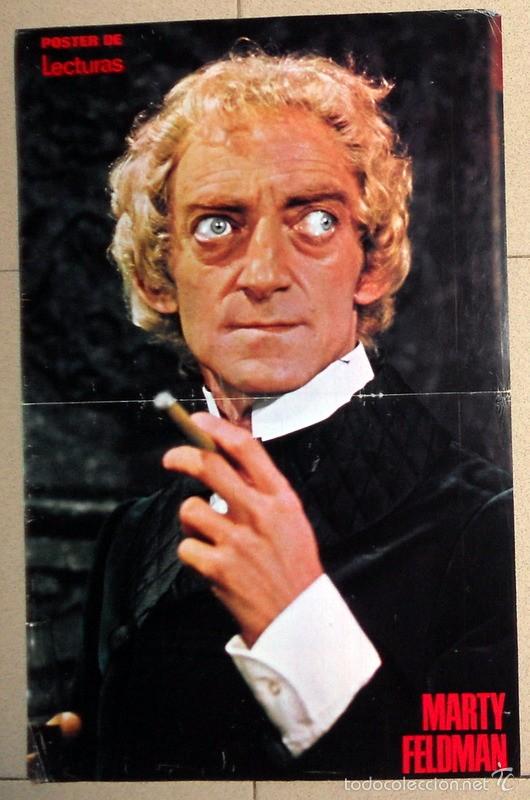 Cine: POSTER MARTY FELDMAN. EL JOVENCITO FRANKENSTEIN. REVISTA LECTURAS. ANTIGUO VINTAGE.