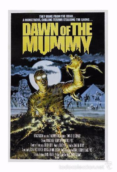 Cine: Affiche du Film - Dawn of the Mummy, 1981 - POSTCARD RP (44) - Size: 15x10 cm. aprox.