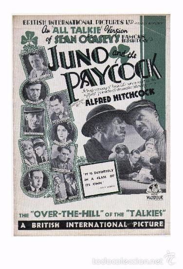 Cine: Affiche du Film - Juno & the Paycock (1930) - Alfred Hitchcock - POSTCARD RP (60) - Size: 15x10 cm.