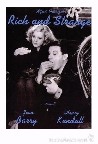 Cine: Affiche du Film - Rich and strange (1931) - Alfred Hitchcock - POSTCARD RP (63) - Size: 15x10 cm. ap
