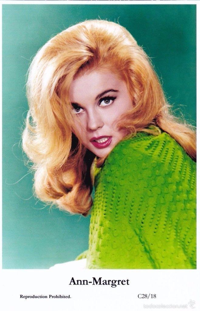 Cine: ANN-MARGRET - Film star Pin Up - Publisher Swiftsure Postcards 2000