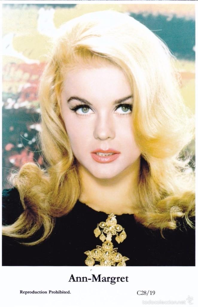Cine: ANN-MARGRET - Film star Pin Up - Publisher Swiftsure Postcards 2000