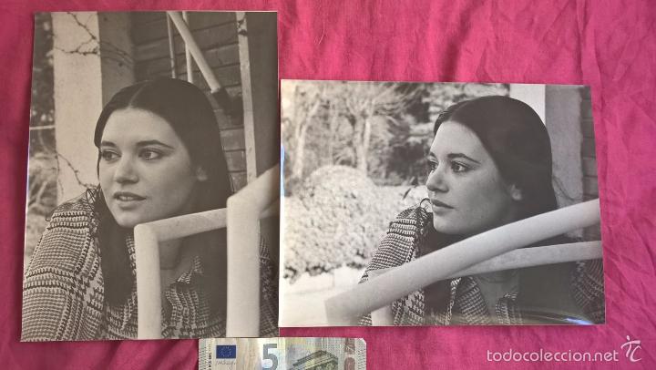 Cinema: Teresa Rabal. Cine. 2 fotos de &eacute;poca