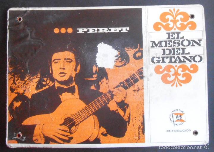 Cine: (317) EL MESON DEL GITANO, PERET,FOTOCROMO DE CARTON, CONSERVACION, VER FOTOS