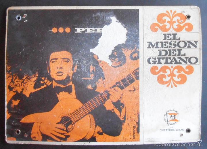 Cine: (330) EL MESON DEL GITANO, PERET,FOTOCROMO DE CARTON, CONSERVACION, VER FOTOS