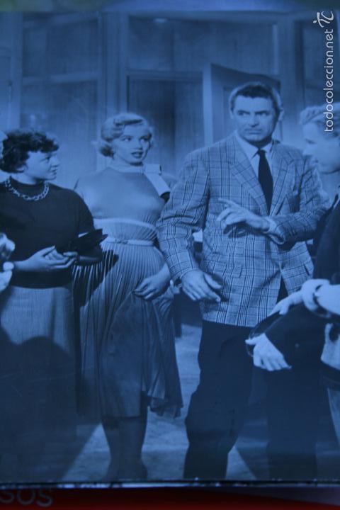 Cine: MARILYN MONROE  FOTO ORIGINAL DE PRENSA    ME SIENTO REJUVENECER