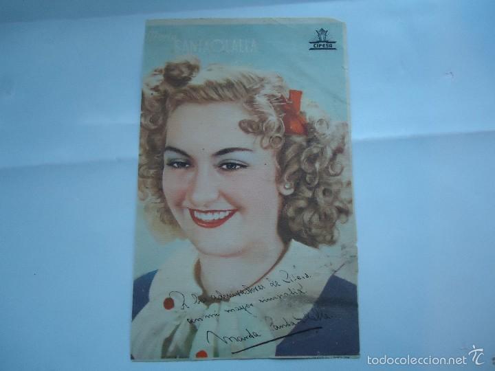 Kino: PROGRAMA DE MARTA SANTAOLALLA, DEDICADO Y FIRMADO. DE CIFESA. S/P.