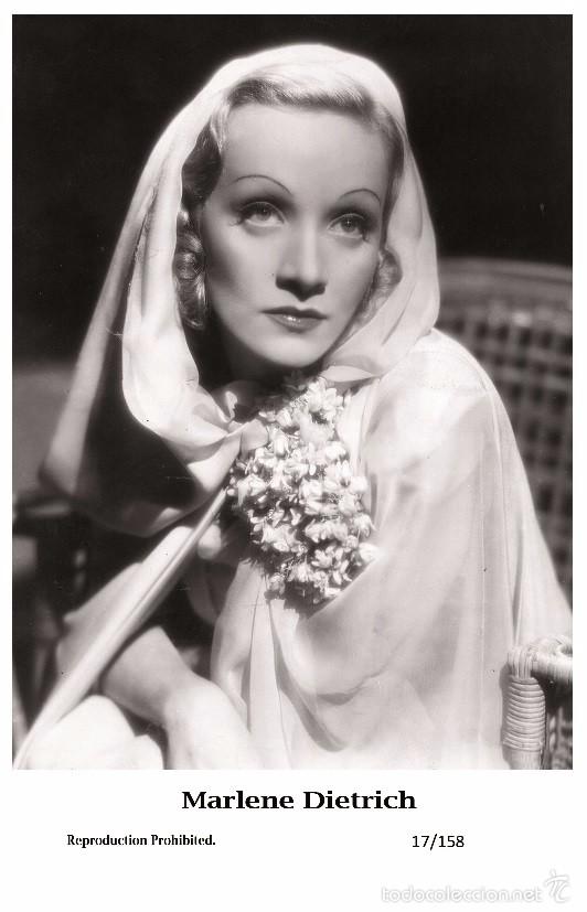 Cine: MARLENE DIETRICH - FILM STAR PIN UP PHOTO POSTCARD- PUBLISHER SWIFTSURE 2000 (17/158)