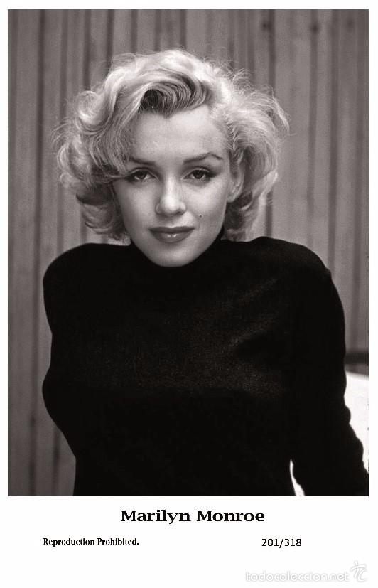 Cine: MARILYN MONROE - Film star Pin Up PHOTO POSTCARD- Publisher Swiftsure 2000 (201/318)