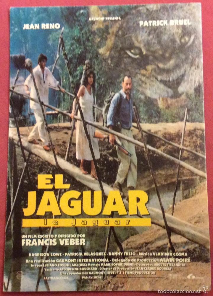 Cine: POSTAL CINE. EL JAGUAR. FRANCIS VEBER. LAURENS FILMS