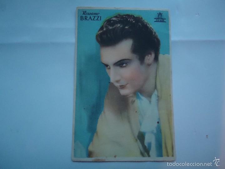 Cine: PROGRAMA DE ROSSANO BRAZZI, DE CIFESA. S/P.