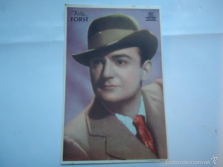 Cine: PROGRAMA DE WILLY FORTS. DE CIFESA. S/P.