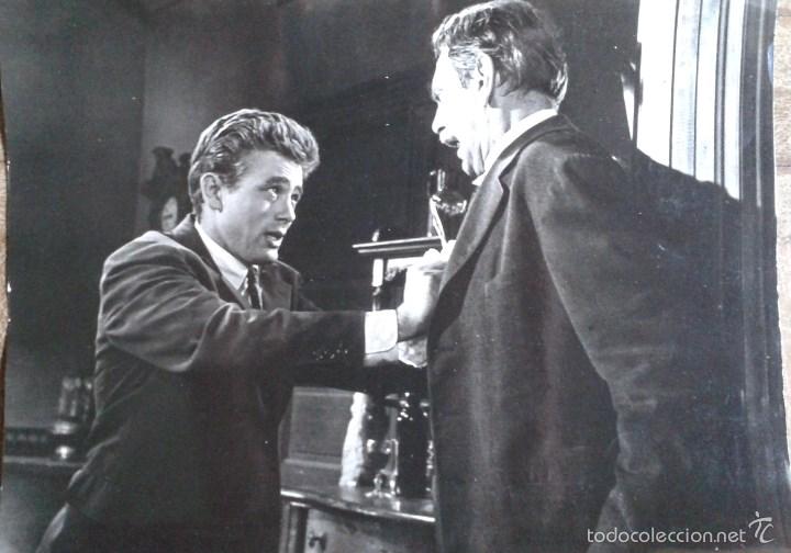Cine: AL ESTE DEL ED&Eacute;N. FOTO 18X24. JAMES DEAN, RAYMOND MASSEY