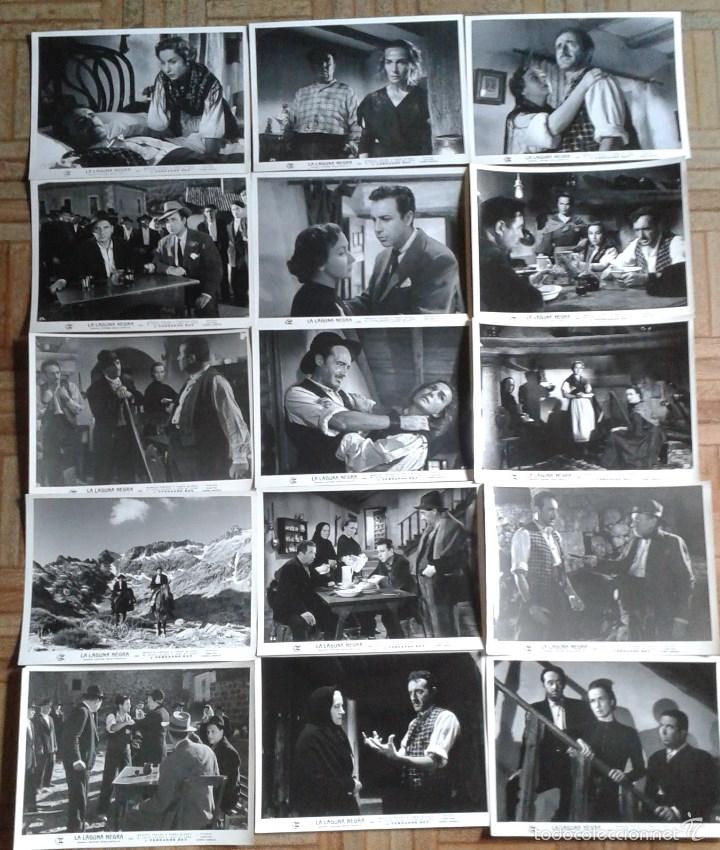 Cine: LA LAGUNA NEGRA. 15 FOTOS. MARUCHI FRESNO, TOM&Aacute;S BLANCO, M&ordf; JES&Uacute;S VALD&Eacute;S, FERNANDO REY, JOS&Eacute; M&ordf; LADO