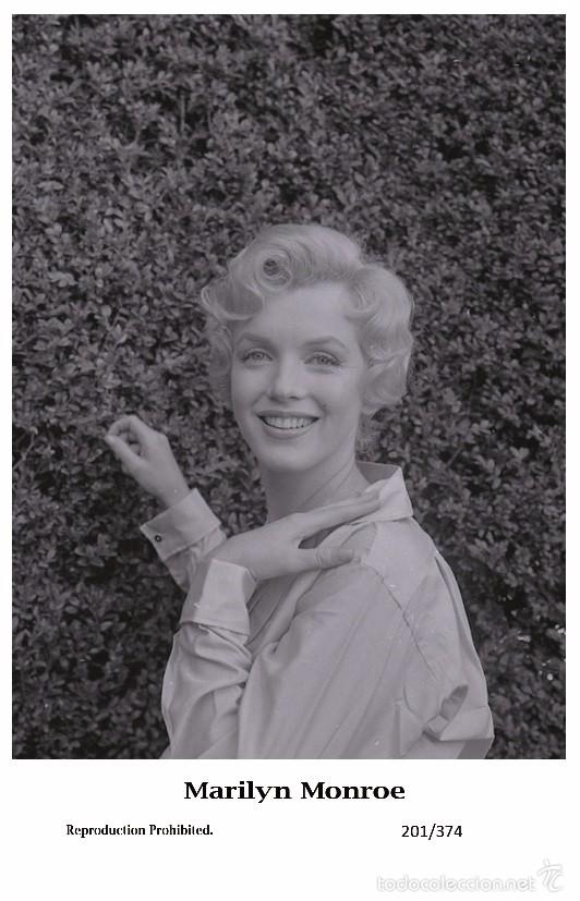 Cine: MARILYN MONROE - Film star Pin Up PHOTO POSTCARD- Publisher Swiftsure 2000 (201/374)