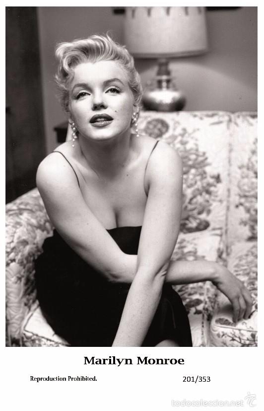 Cine: MARILYN MONROE - Film star Pin Up PHOTO POSTCARD- Publisher Swiftsure 2000 (201/353)