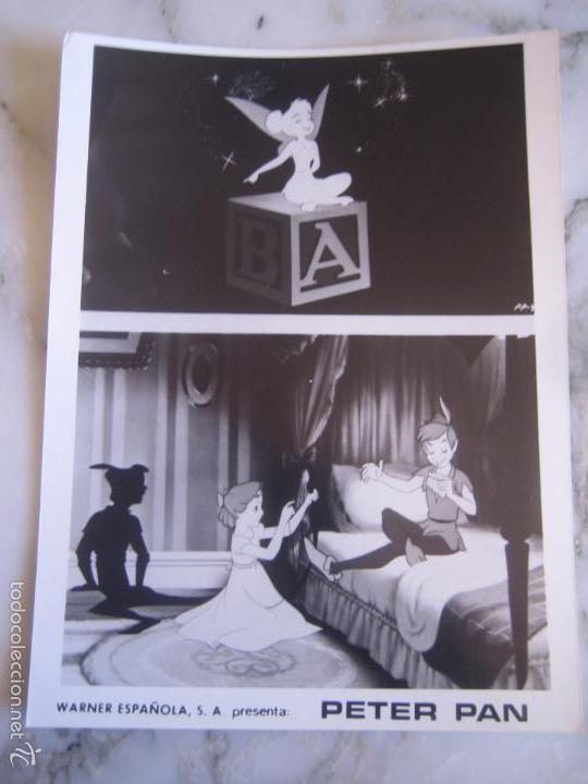 Cine: peter pan walt disney interesante foto original reposicion
