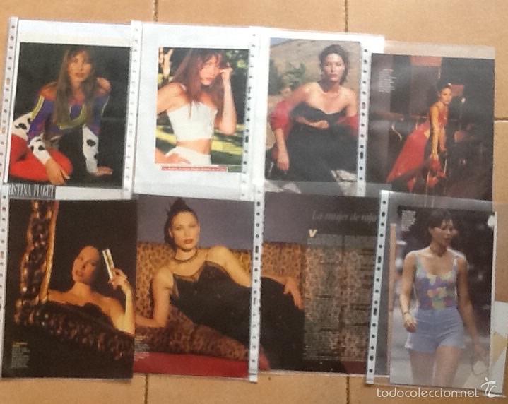 Kino: CRISTINA PIAGET, 17 P&Aacute;GINAS DE RECORTES DE PRENSA EN FUNDAS DE PL&Aacute;STICO