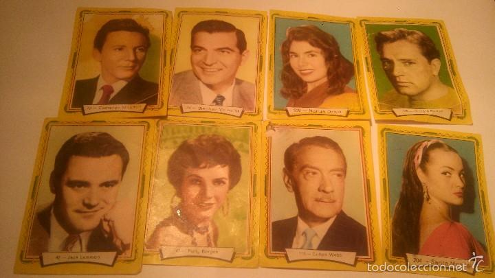Cine: ANTIGUOS CROMOS FOTOCROMOS COLECCION ESTRELLAS DE CINE, POR UNIDAD A 1,49 SARA MONTIEL NO DISPONIBLE