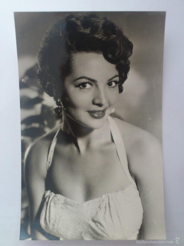Cine: FOTOGRAFIA SARA MONTIEL, DE LA PELICULA DOS PASIONES Y EL AMOR, TEMPORADA 1960