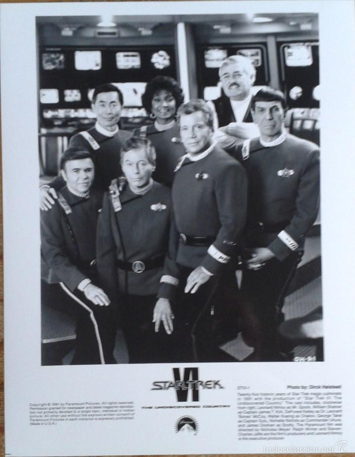 Cine: STAR TREK VI. FOTO DE EQUIPO