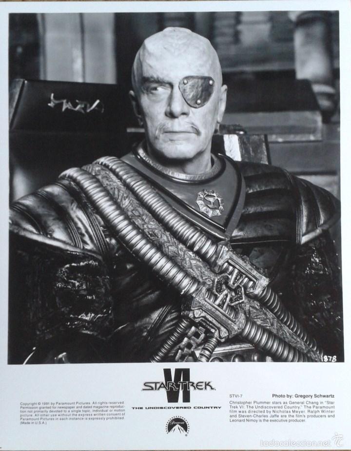 Cine: STAR TREK VI. CHRISTOPHER PLUMMER