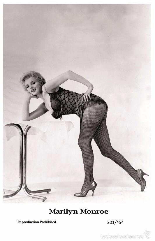 Cine: MARILYN MONROE - Film star Pin Up PHOTO POSTCARD- Publisher Swiftsure 2000 (201/454)
