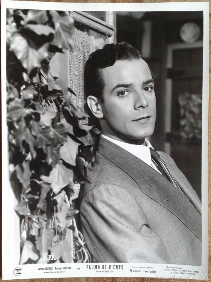 Cine: GEORGE GUETARY. PLUMA AL VIENTO. FOTO 18X24