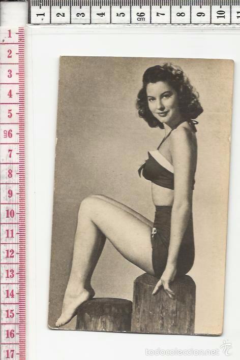 Cine: 21.42 TARJETA POSTAL, FOTOGRAF&Iacute;A, BLANCO Y NEGRO, ACTRIZ DE CINE, AVA GARDNER