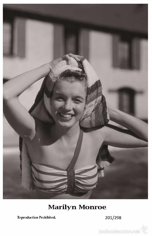 Cine: MARILYN MONROE - Film star Pin Up PHOTO POSTCARD- Publisher Swiftsure 2000 (201/298)