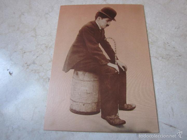 Cine: POSTAL CHARLIE CHAPLIN  - SANTORO GRAPHICS LONDRES