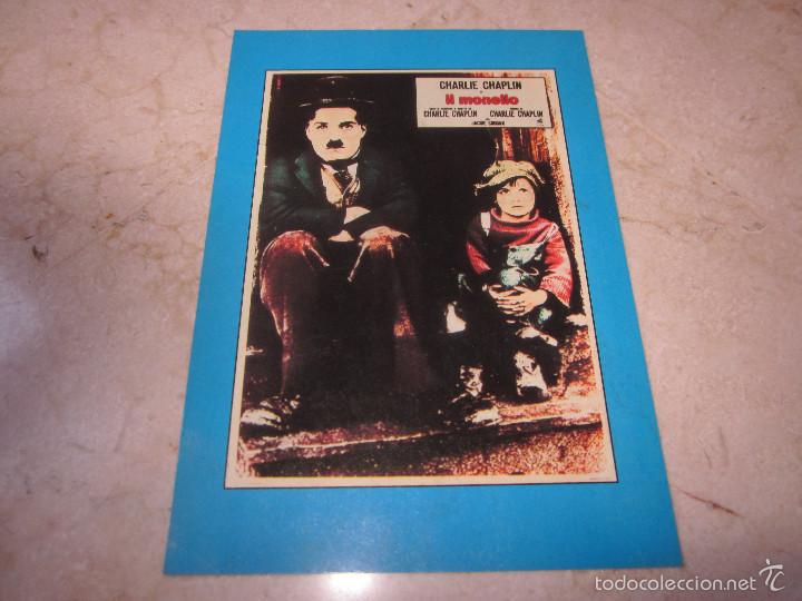 Cine: POSTAL CHARLIE CHAPLIN IL MONELLO
