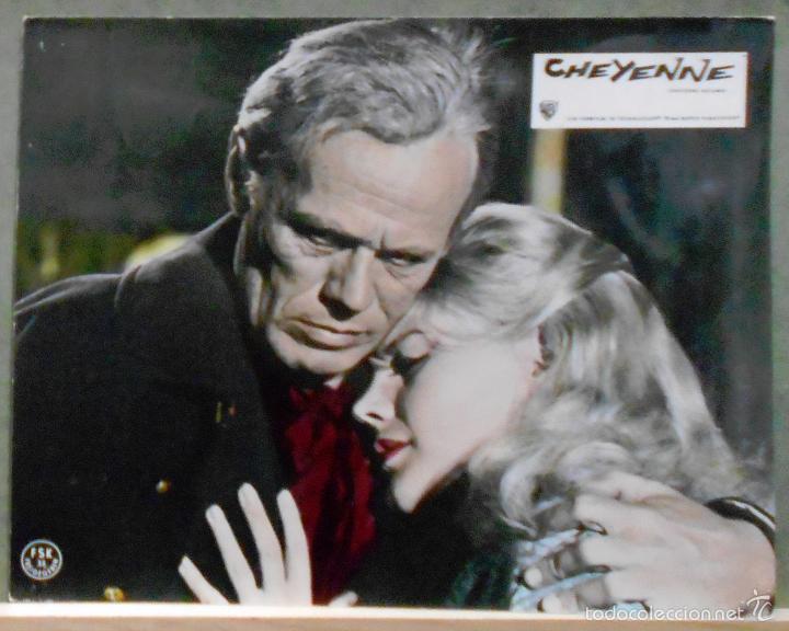 Cinema: F24014D EL GRAN COMBATE RICHARD WIDMARK CARROL BAKER FOTOCROMO ORIGINAL ALEMAN ESTRENO