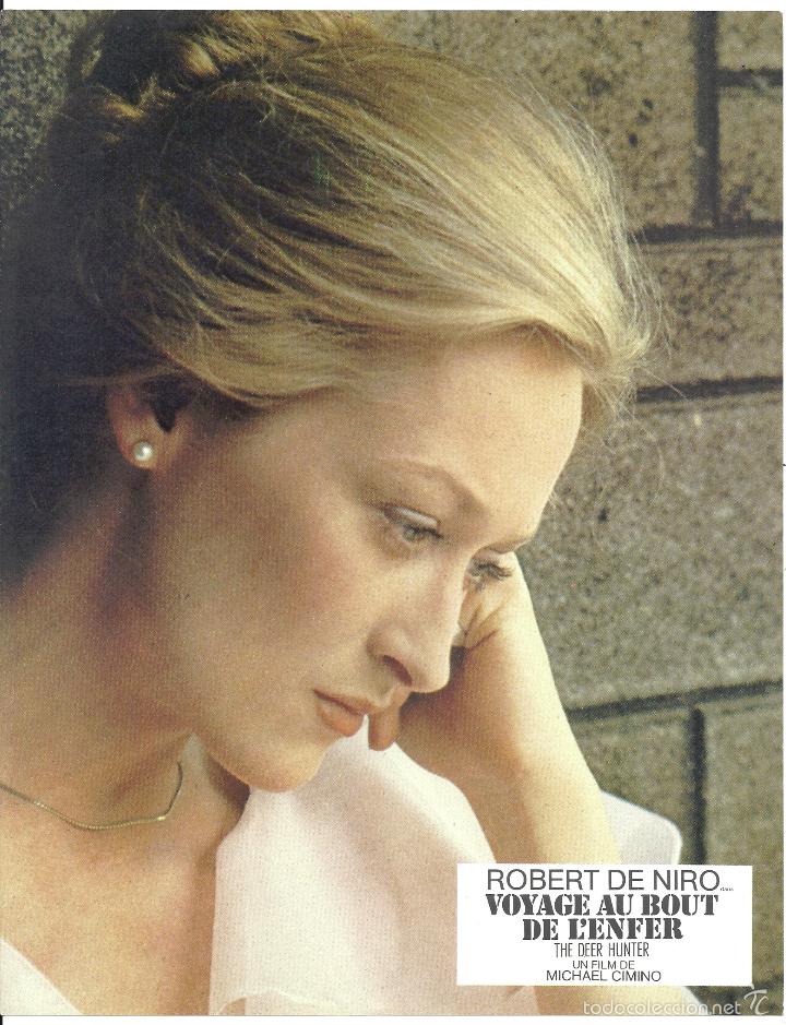 Kino: F24002 MERYL STREEP EL CAZADOR FOTOCROMO ORIGINAL FRANCES ESTRENO