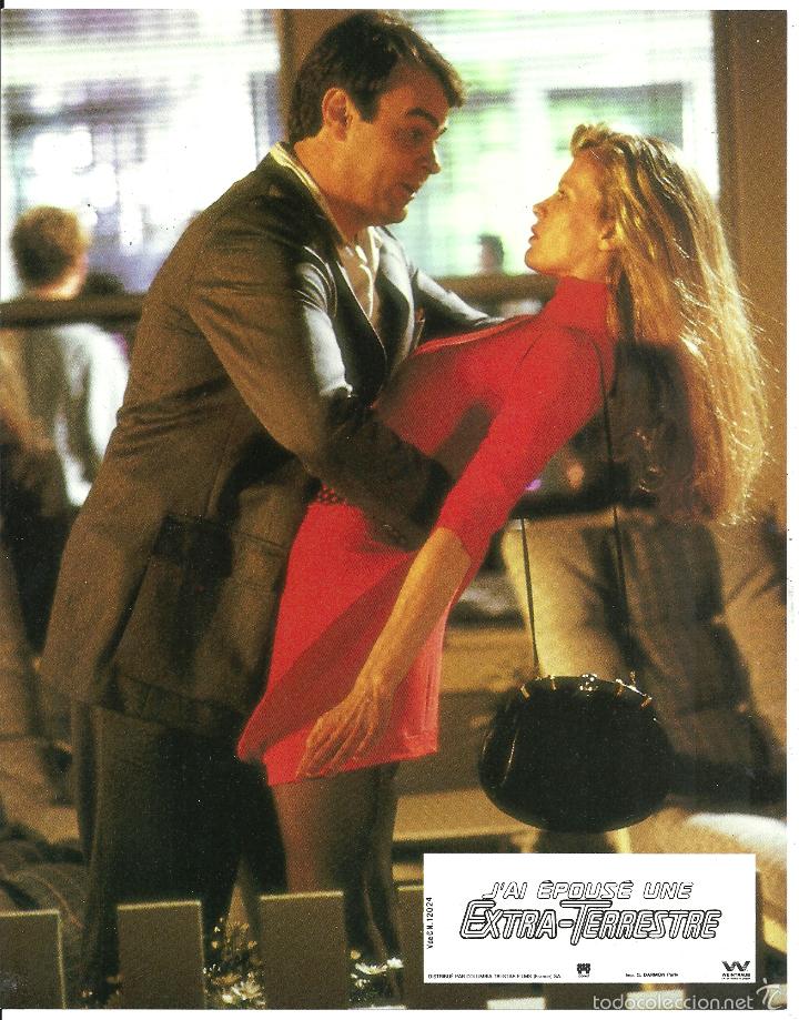 Kino: F24005 KIM BASINGER MI NOVIA ES UNA EXTRATERRESTRE FOTOCROMO ORIGINAL FRANCES ESTRENO