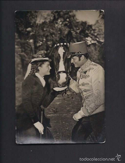 Cine: Postal actores de cine. Romy Schneider y Walter Reyer