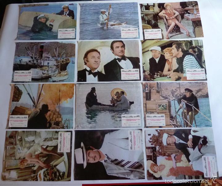 12 Fotocromos Los Aventureros Del Lucky Lady G Buy Pictures Photochromes And Postcards Of Movies At Todocoleccion