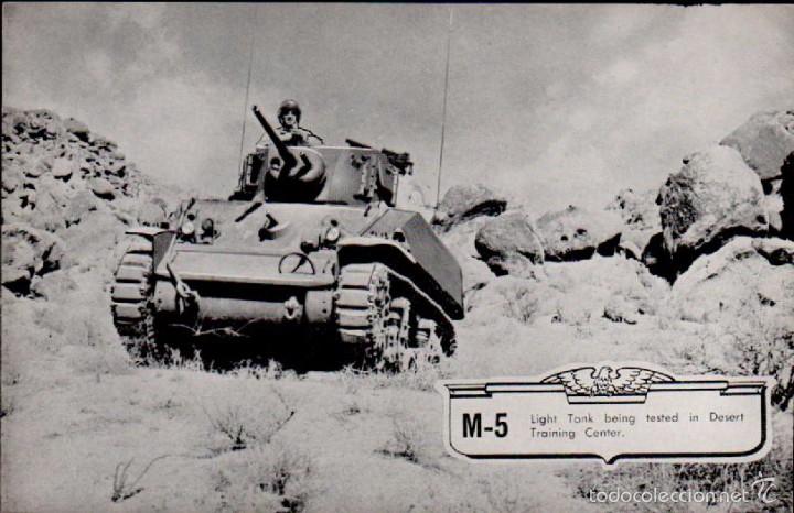 Cinema: C2-47 II GUERRA MUNDIAL EE.UU. Foto-lamina - Tanque ligero en pruebas en el Centro de Formaci&oacute;n del