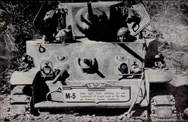 Cinema: C2-49 II GUERRA MUNDIAL E.UU. Foto-lamina -Nuevo tanque ligero para   actuar en zonas monta&ntilde;osas en