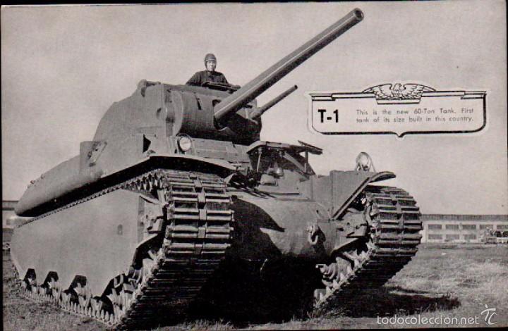 Cinema: C2-61 II GUERRA CIVIL EE.UU. Foto-lamina - Este es el nuevo tanque de 60 toneladas. En primer tanque