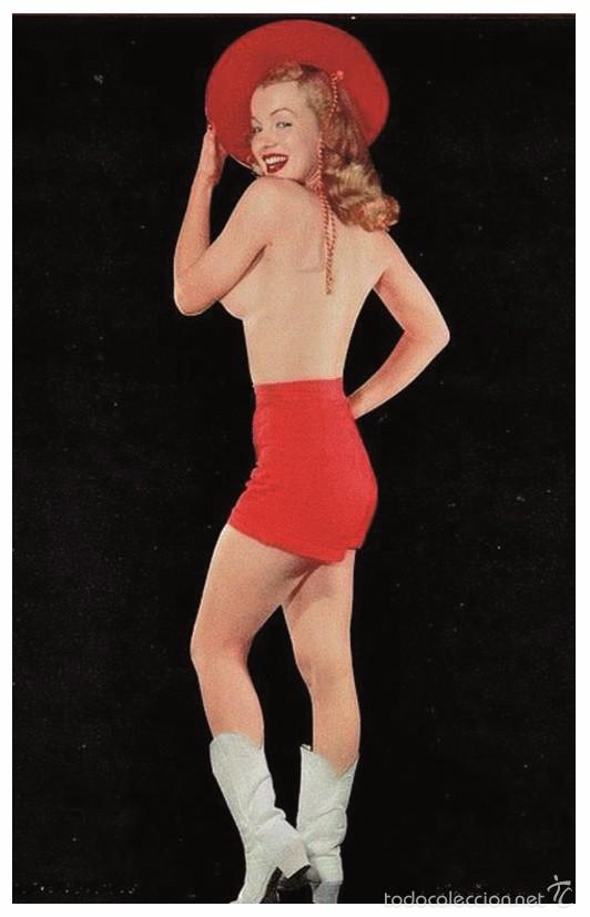 Cine: Sexy MARILYN MONROE actress PIN UP PHOTO postcard - Publisher RWP 2003 (28)