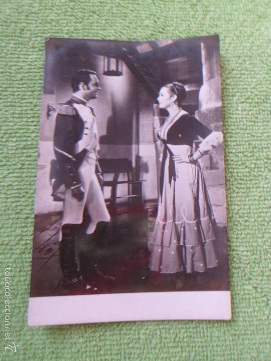 Cine: SARA MONTIEL Y MAURICE RONET EN CARMEN LA DE RONDA - FOTO POSTAL ORIGINAL