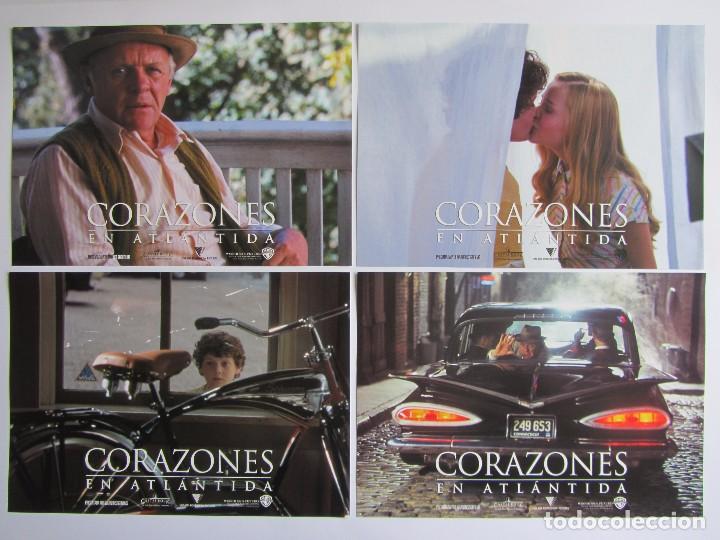 Cinema: CORAZONES EN ATLANTIDA.   12 Fotocromos originales de la pelicula  34 X 24 cms.   NUEVOS
