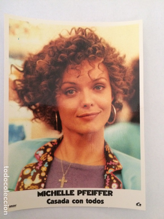 Kino: Postal Michelle Pfeiffer CASADA CON TODOS (Married to the Mob)