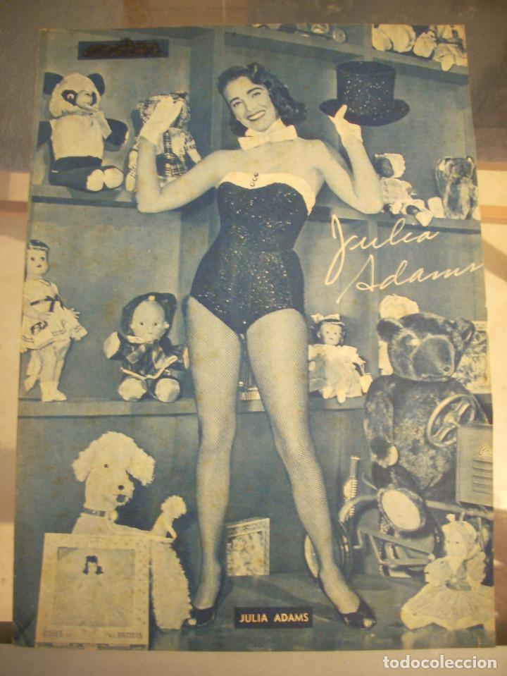 Kino: ANTIGUO ANUNCIO ENCARTONADO - A4 JULIA ADAMS - VINTAGE