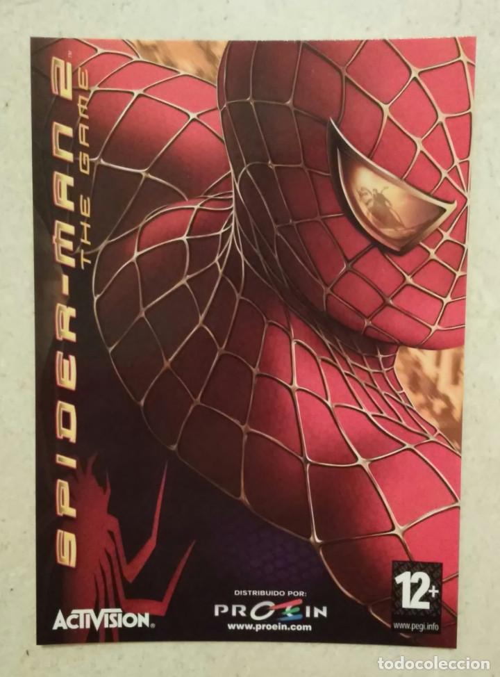 Cine: POSTAL ORIGINAL -10*15 - SPIDER-MAN THE GAME - SUPERHEROES - MARVEL ACTIVISION - SPIDERMAN