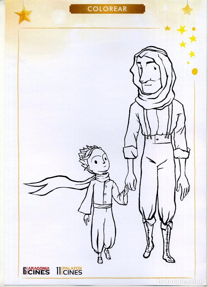 Cine: EL PRINCIPITO. Dibujos animados. 21 X 29,5 cms..