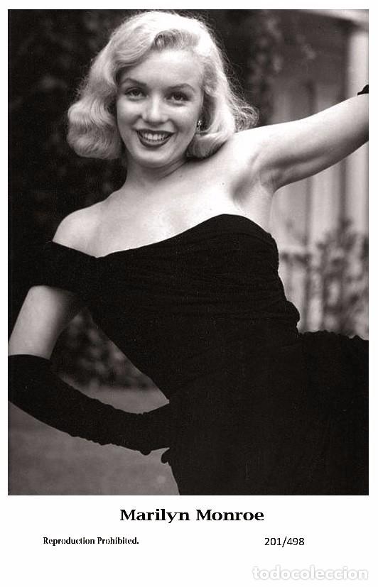 Cine: MARILYN MONROE - Film star Pin Up PHOTO POSTCARD- Publisher Swiftsure 2000 (201/498)