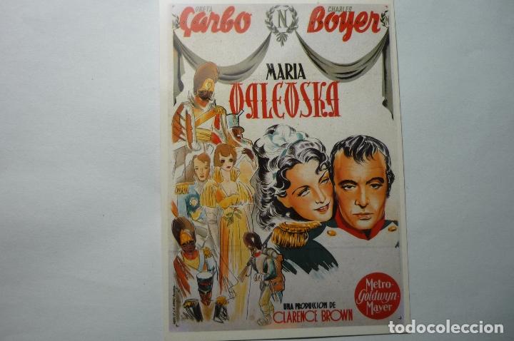 Cine: POSTAL MARIA WALEWSKA&acute;GRETA GARBO