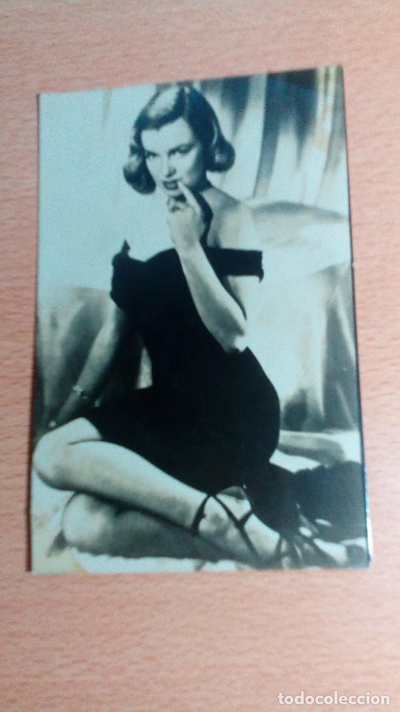 Cine: FOTO POSTAL MARILYN MONROE B/N / BUEN ESTADO